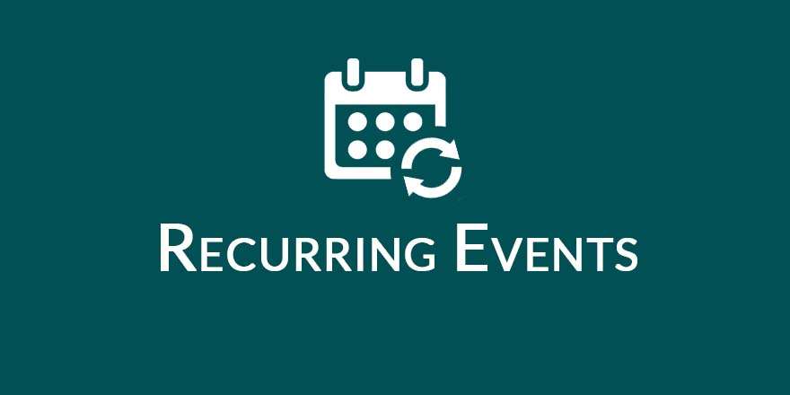 RECURRING NABS EVENTS