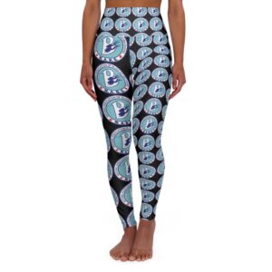 High Waisted Yoga Leggings (AOP)