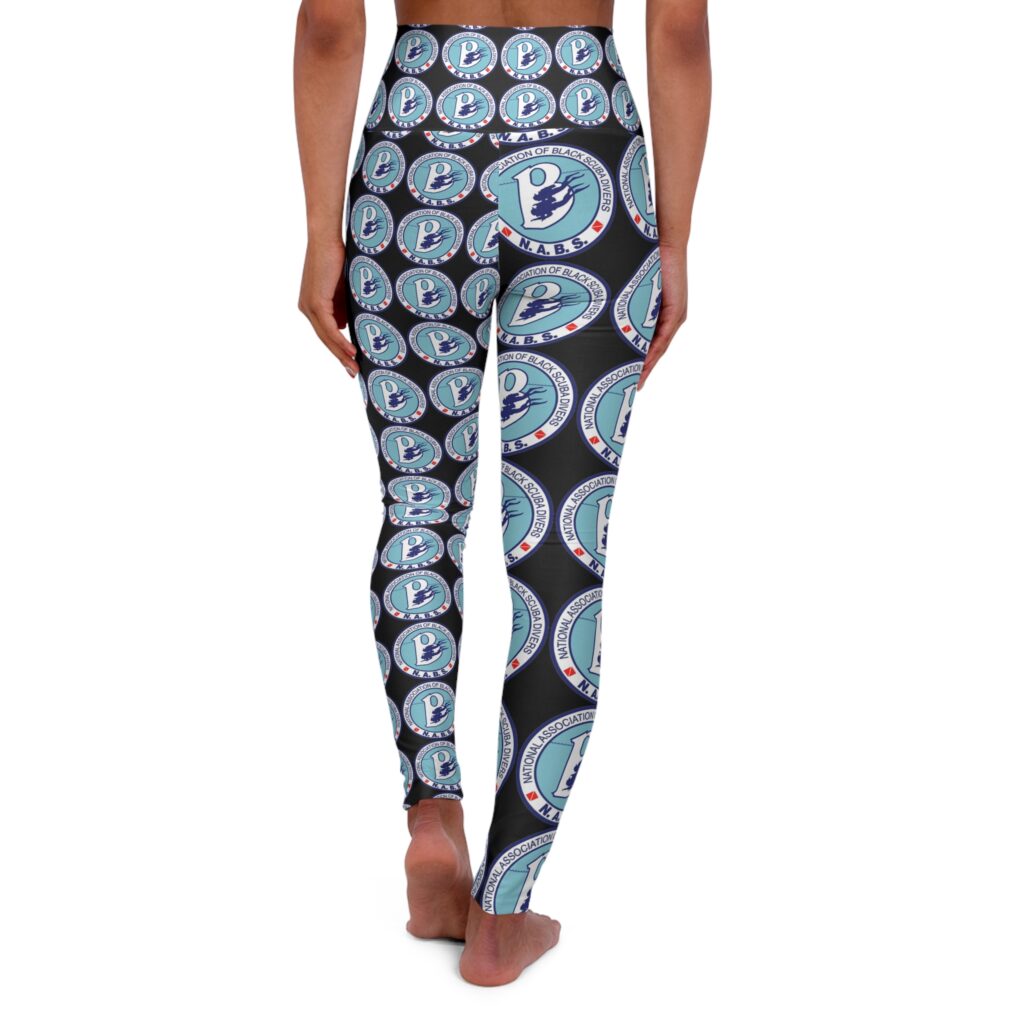High Waisted Yoga Leggings (AOP) - Image 2
