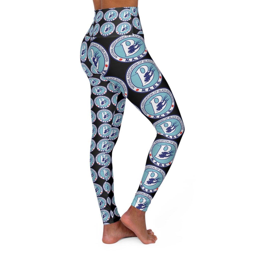 High Waisted Yoga Leggings (AOP) - Image 4